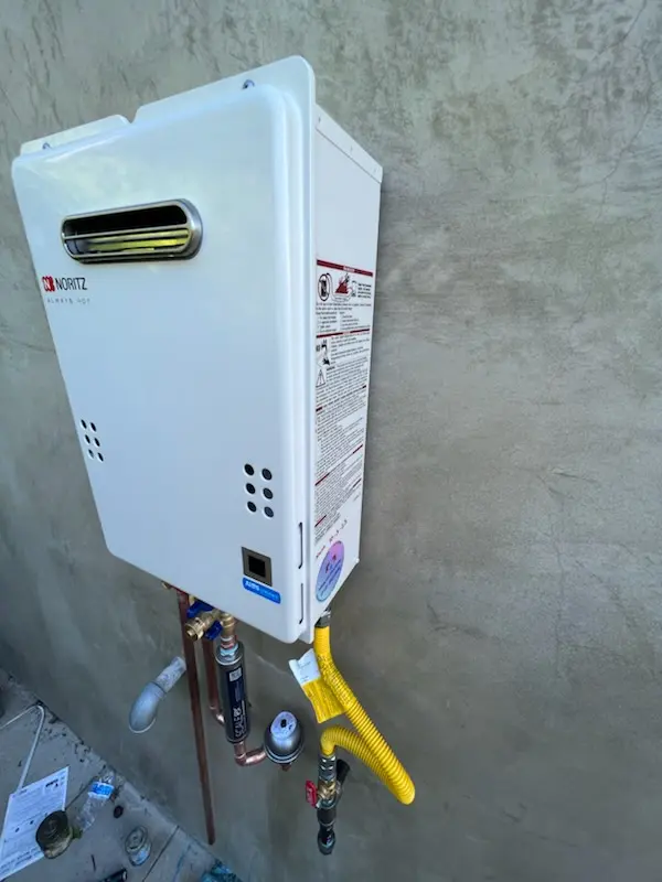 Tankless water heater installation for Brogden homes