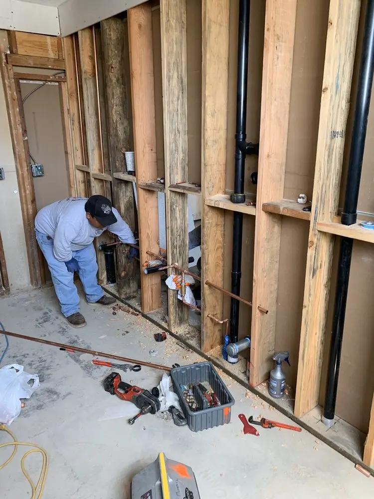 Commercial rough-in plumbing for Commercial Plumbing in Brogden
